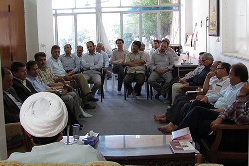 28 - دیدار جمعی از فعالین ستاد دکتر روحانی با نماینده‌ی ویژه‌ی معاونت اقوام و... رئیس‌جمهور در گنبدکاووس