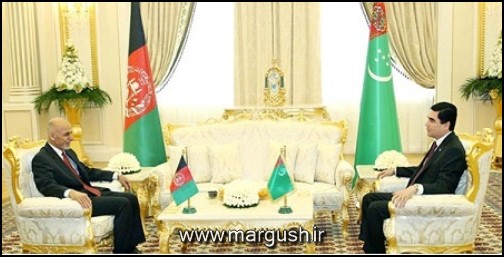 01 - مذاکرات بین رؤسای جمهوری قربانقلی بردی‌محمدوف و محمد اشرف‌غنی