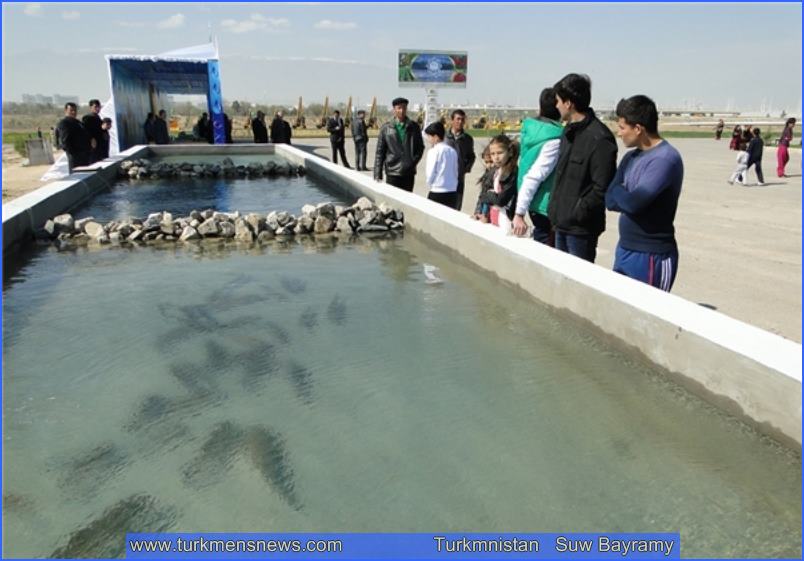 T Suw Bayramy 11 800x600 - برگزاری جشن ملی آب در ترکمنستان/گزارش تصویری
