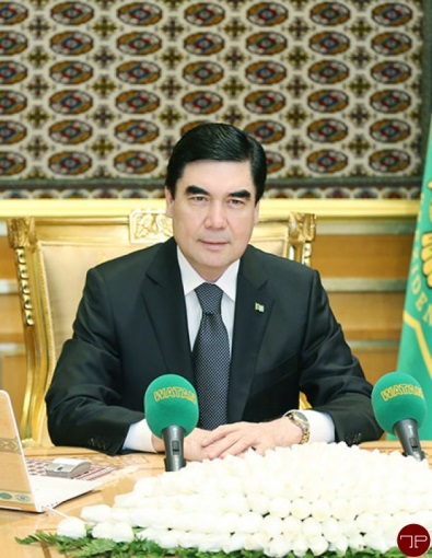 berdi M02 - رئیس جمهور ترکمنستان قربان‌قلی بردی‌محمدف در نشست سازمان ملل متحد